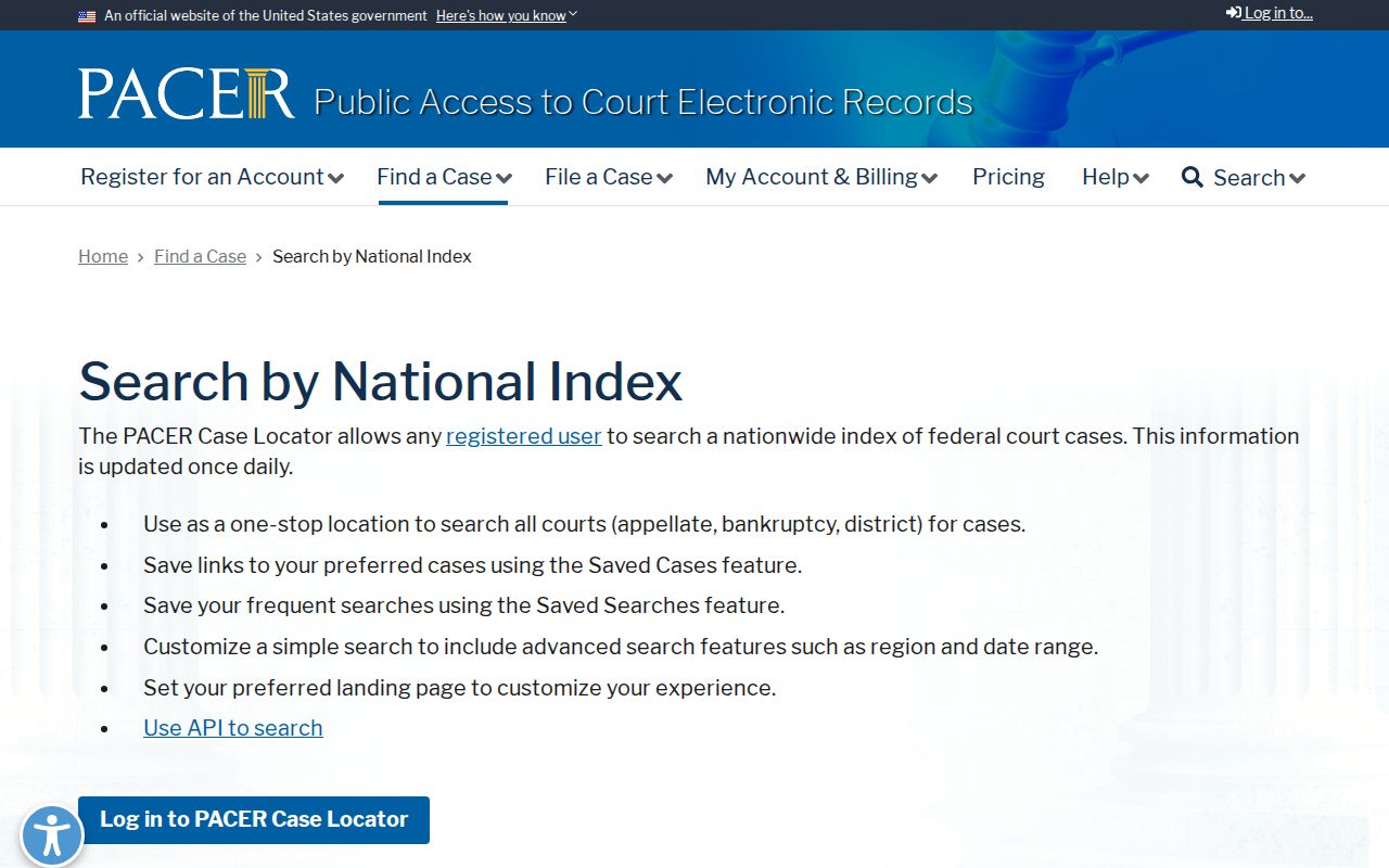 San Augustine County arrest warrant context, PACER national case locator